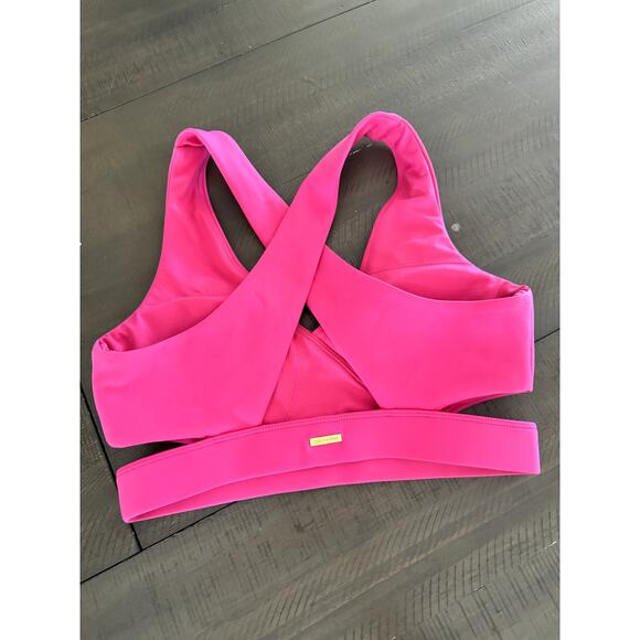Cleo-Harper Sports Bra Hot Pink - Picture 2 of 6